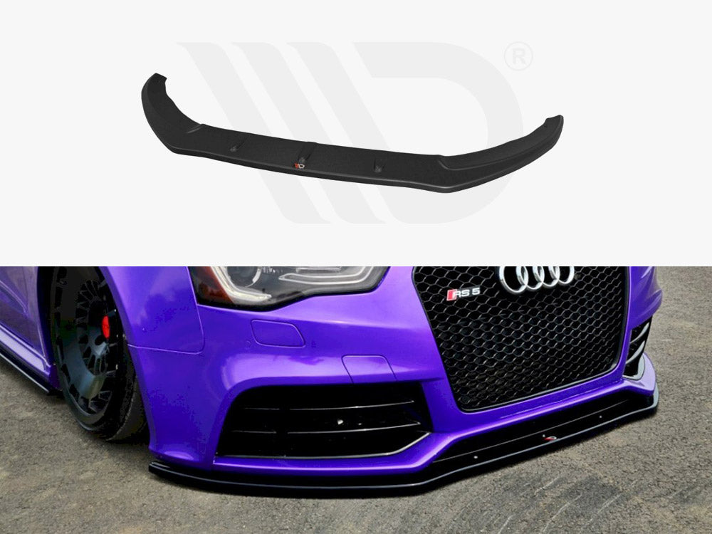 Maxton Design Front Splitter Audi Rs5 8t / 8t Fl (2010-2016) - Wayside Performance 