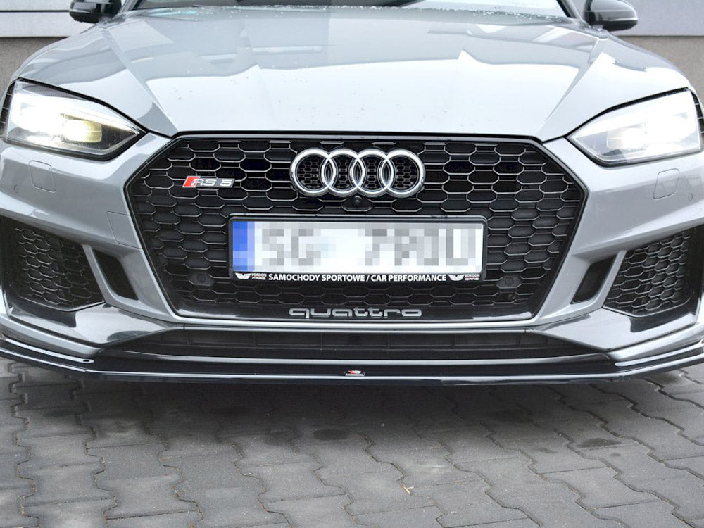Maxton Design Front Splitter V.2 Audi Rs5 F5 Coupe / Sportback (2017-up) - Wayside Performance