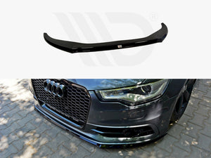 Front Splitter V.2 Audi S6 / A6 C7 S-Line (2011-2014) - Wayside Performance