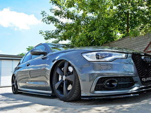 Side Skirts Diffusers Audi S6 / A6 C7 S-line (2011-2014) - Wayside Performance