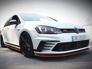Front Splitter Vw Golf Mk7 Gti Clubsport (2016-2017) - Wayside Performance