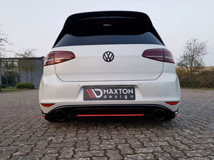 Central Rear Splitter Vw Golf Mk7 Gti Clubsport (2016-2017) - Wayside Performance