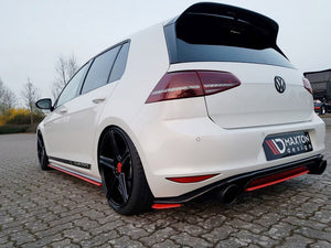 Central Rear Splitter Vw Golf Mk7 Gti Clubsport (2016-2017) - Wayside Performance