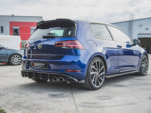 Maxton Racing Rear Side Splitters Vw Golf 7 R Facelift (2017-2020) - Wayside Performance