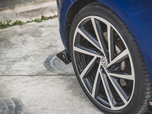 Maxton Racing Rear Side Splitters + Flaps Vw Golf 7 R Facelift (2017-2020) - Wayside Performance