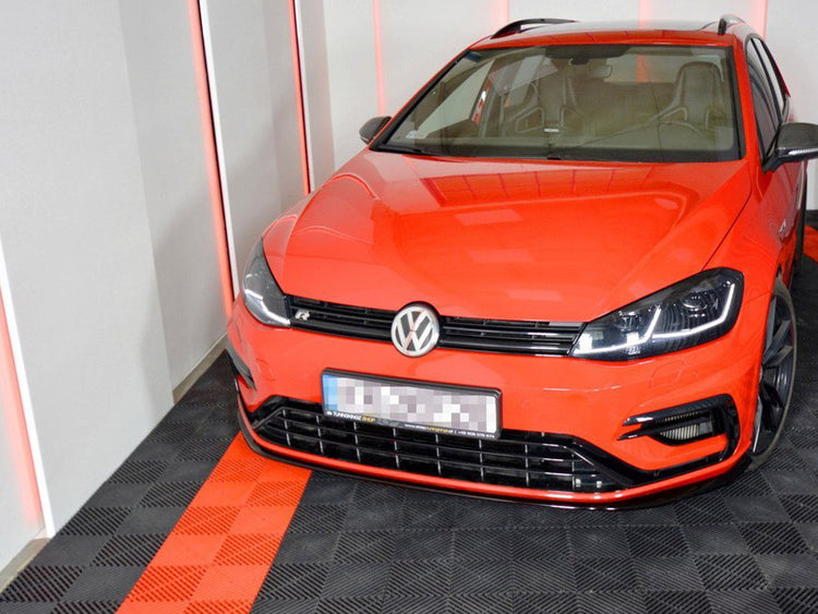 Front Splitter V.7 Vw Golf 7 R / R-line Facelift - Wayside Performance