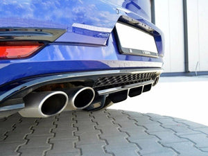 Central Rear Splitter Vw Golf Vii R (Facelift) (2017-) - Wayside Performance