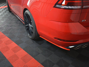 Rear Side Splitters V.2 Vw Golf 7 R Variant Facelift - Wayside Performance