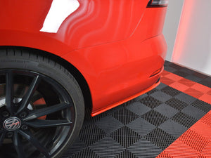 Rear Side Splitters V.2 Vw Golf 7 R Variant Facelift - Wayside Performance