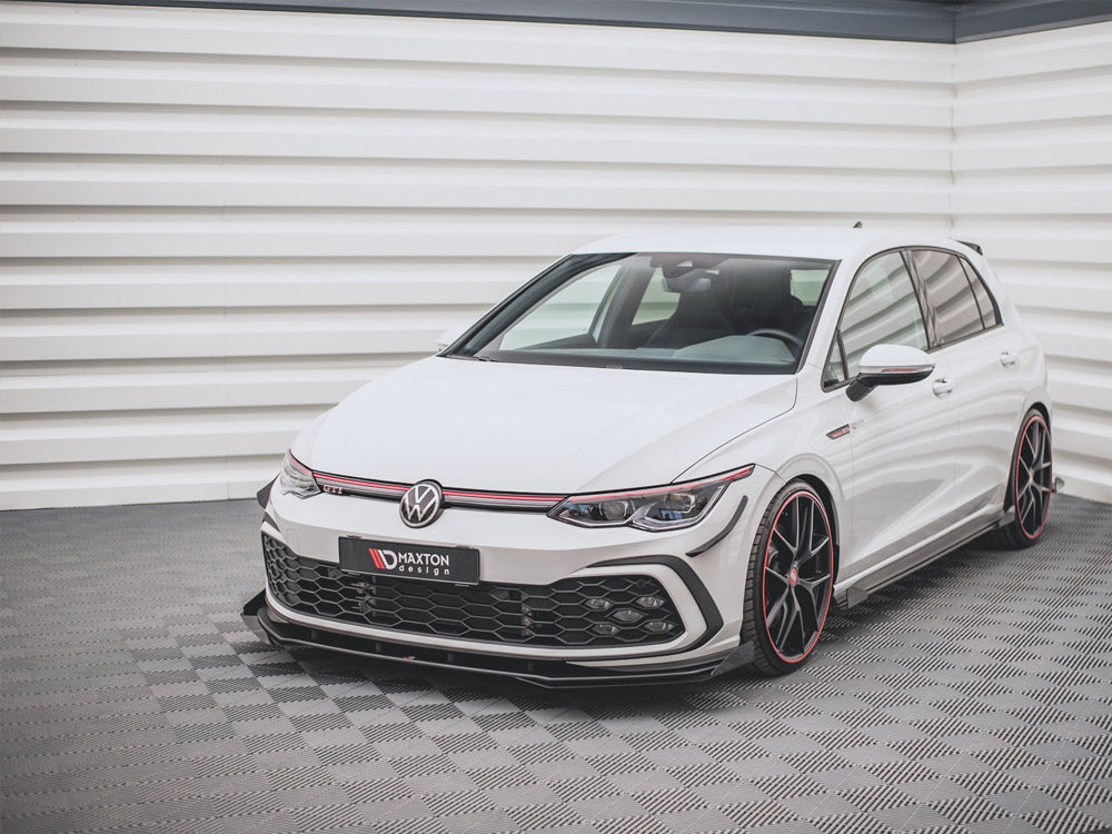 Front Bumper Wings (Canards) Vw Golf 8 Gti / R-line (2020-) - Wayside Performance