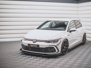 Front Bumper Wings (Canards) Vw Golf 8 Gti / R-line (2020-) - Wayside Performance