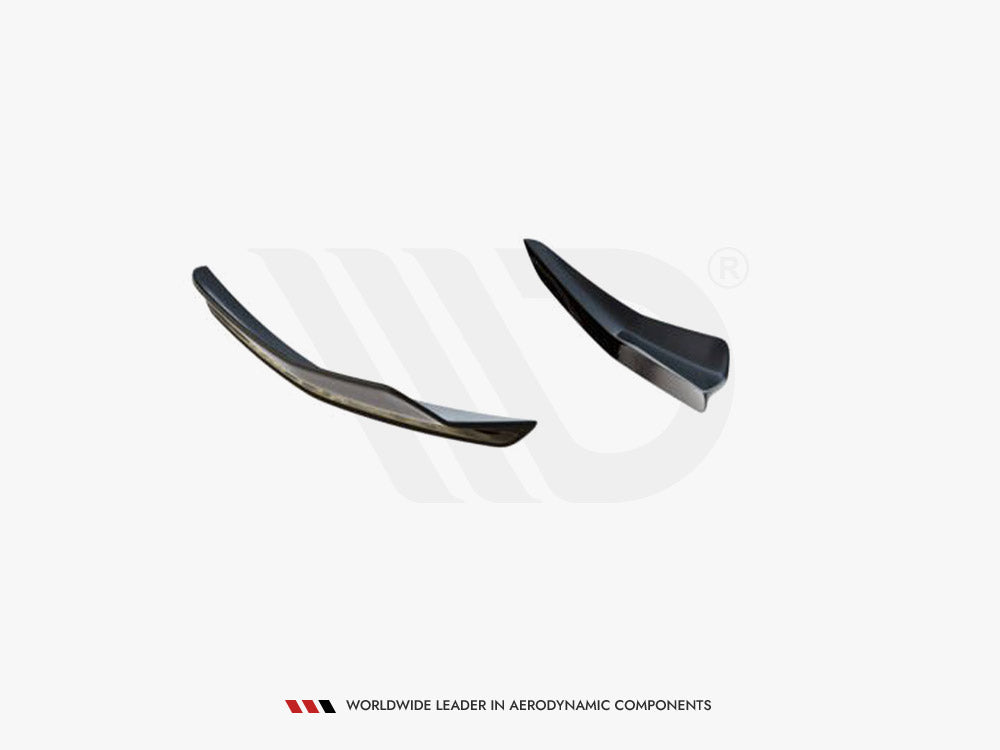 Front Bumper Wings (Canards) Vw Golf 8 Gti / R-line (2020-) - Wayside Performance