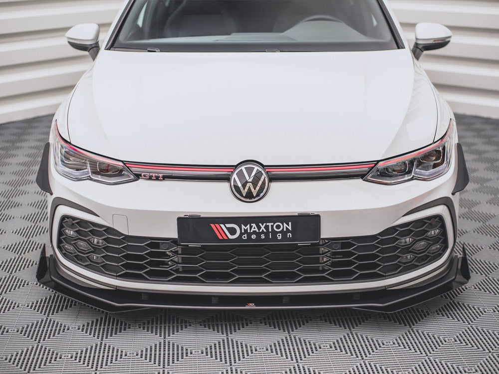 Front Bumper Wings (Canards) Vw Golf 8 Gti / R-line (2020-) - Wayside Performance