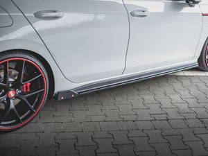 Side Skirts Diffusers V.2 + Flaps Vw Golf 8 Gti / Gti Clubsport / R-line - Wayside Performance
