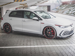 Side Skirts Diffusers V.2 + Flaps Vw Golf 8 Gti / Gti Clubsport / R-line - Wayside Performance