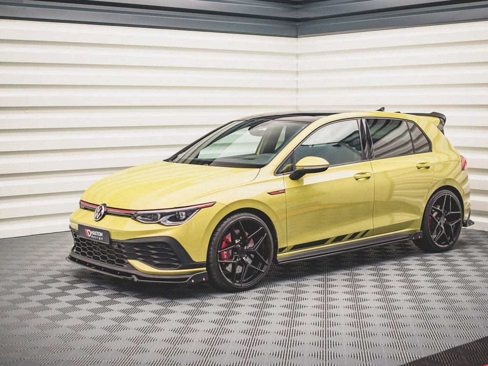 Side Skirts Diffusers V.2 + Flaps Vw Golf 8 Gti / Gti Clubsport / R-line - Wayside Performance
