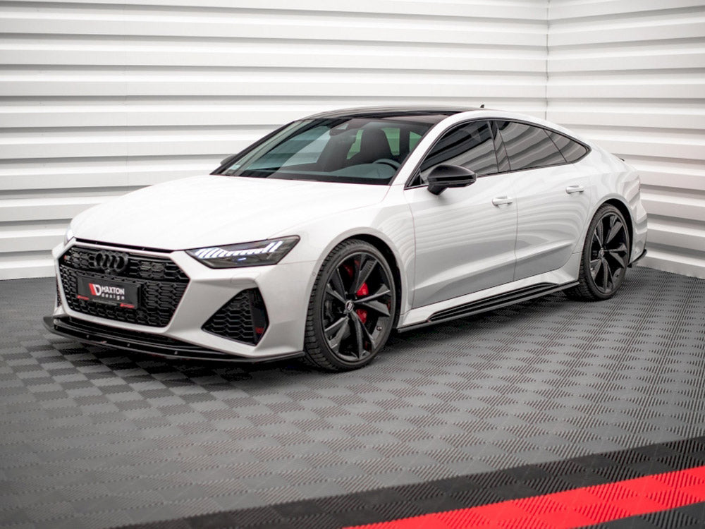 Maxton Design Side Skirts Splitters V2 Audi Rs6 C8 / Rs7 C8 (2019-) - Wayside Performance 