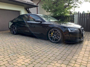 Side Skirts Diffusers Audi A8 Long D4 (2009- 2013) - Wayside Performance