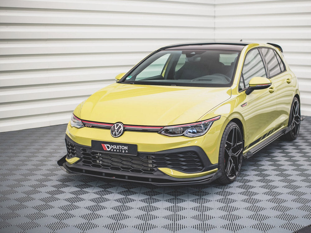 Racing Durability Front Splitter (+flaps) Vw Golf 8 Gti Clubsport (2020-) - Wayside Performance