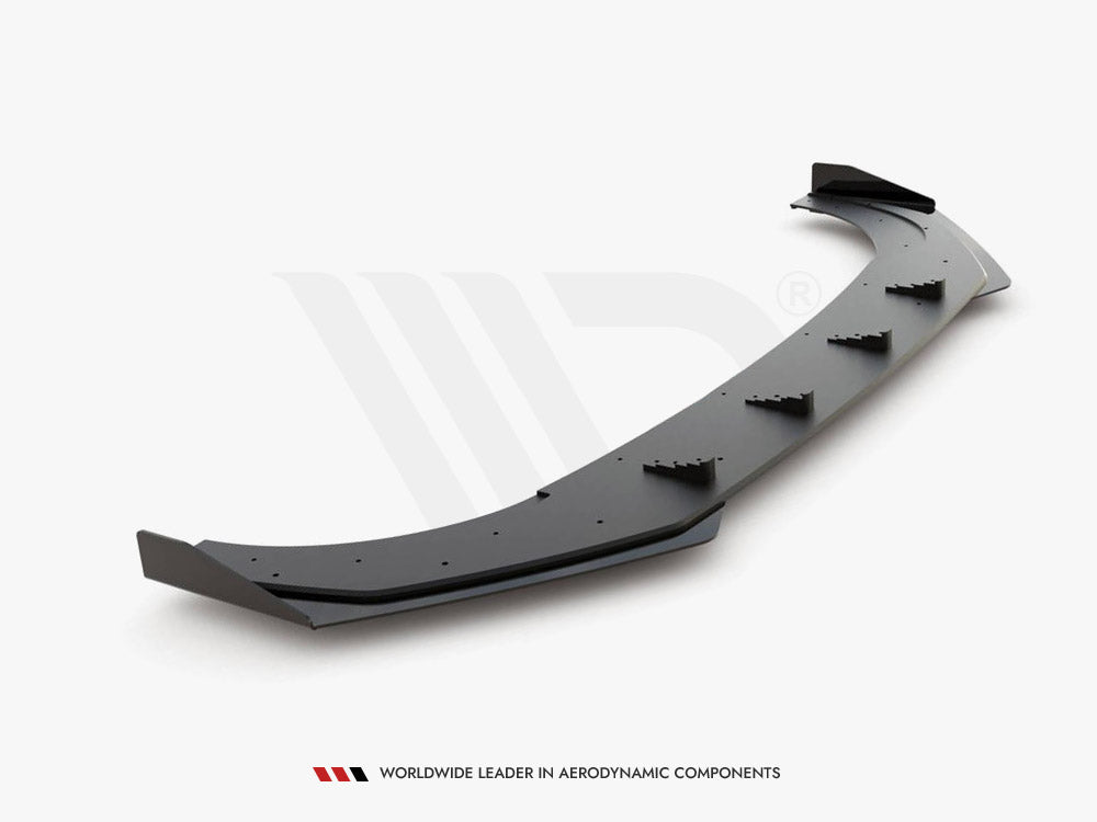 Racing Durability Front Splitter (+flaps) Vw Golf 8 Gti Clubsport (2020-) - Wayside Performance