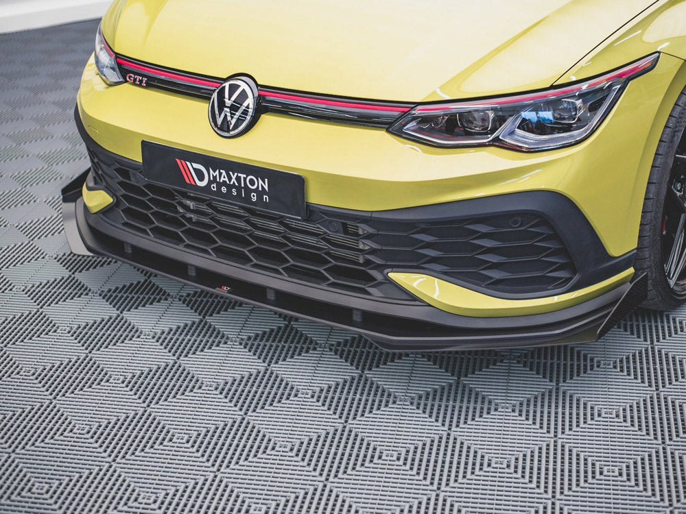 Racing Durability Front Splitter (+flaps) Vw Golf 8 Gti Clubsport (2020-) - Wayside Performance