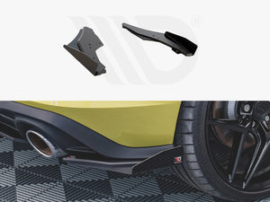 Racing Durability Rear Side Splitters (+flaps) Vw Golf 8 Gti Clubsport (2020-) - Wayside Performance