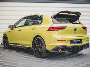 Racing Durability Rear Side Splitters (+flaps) Vw Golf 8 Gti Clubsport (2020-) - Wayside Performance