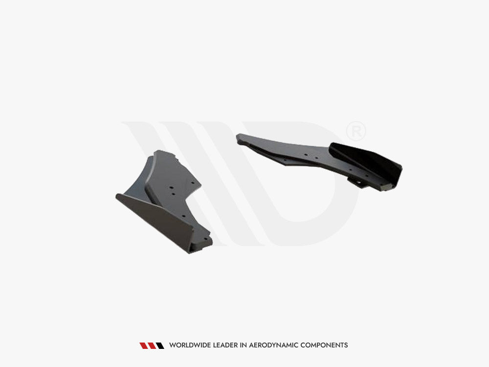 Racing Durability Rear Side Splitters (+flaps) Vw Golf 8 Gti Clubsport (2020-) - Wayside Performance