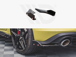 Rear Side Splitters V.1 + Flaps Vw Golf 8 Gti Clubsport - Wayside Performance