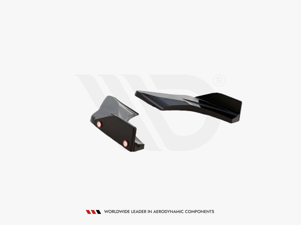 Rear Side Splitters V.1 + Flaps Vw Golf 8 Gti Clubsport - Wayside Performance