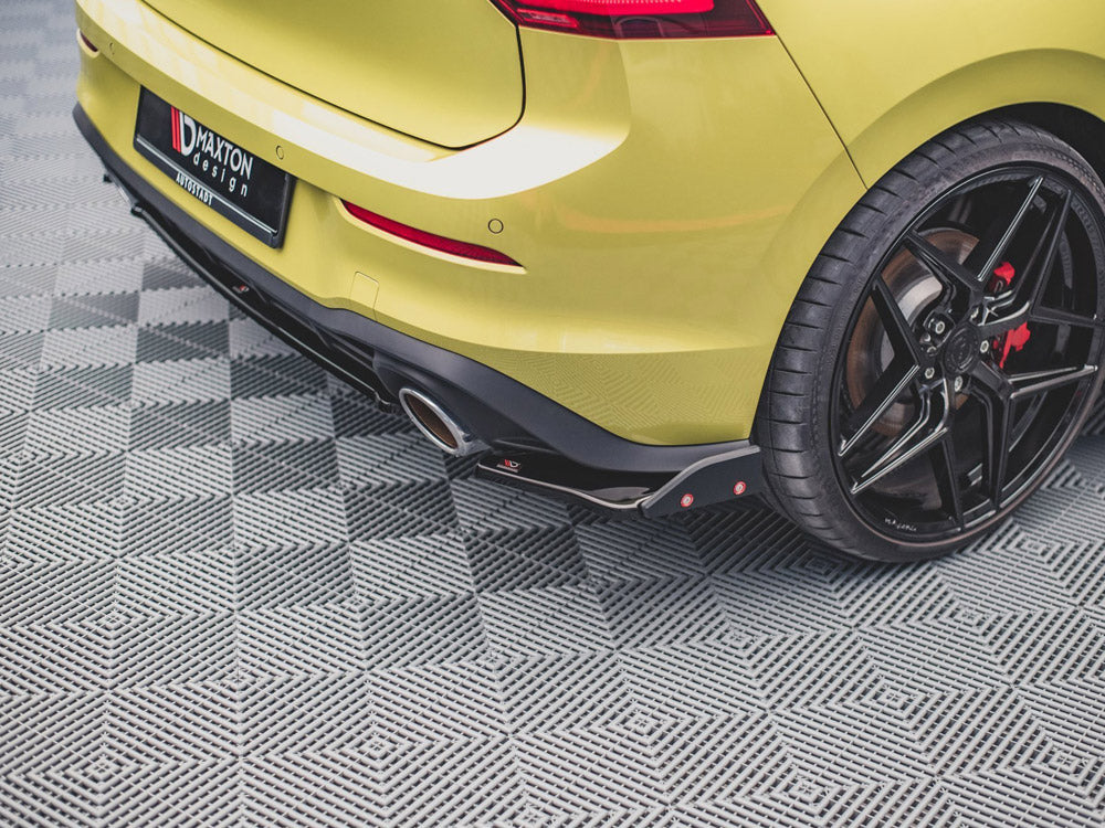 Rear Side Splitters V.1 + Flaps Vw Golf 8 Gti Clubsport - Wayside Performance