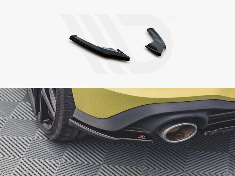 Rear Side Splitters V2 Vw Golf 8 Gti Clubsport (2020-) - Wayside Performance