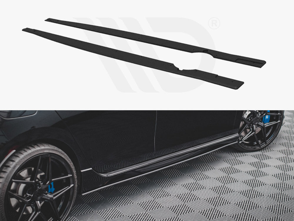 Street Pro Side Skirts Diffusers Vw Golf R Mk8 (2020-) - Wayside Performance