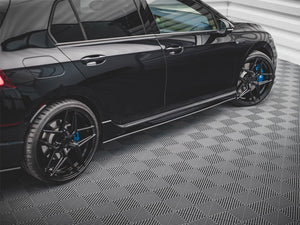 Street Pro Side Skirts Diffusers Vw Golf R Mk8 (2020-) - Wayside Performance