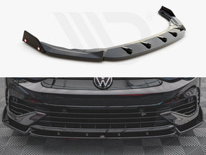 Front Splitter V.2 + Flaps Vw Golf R Mk8 - Wayside Performance