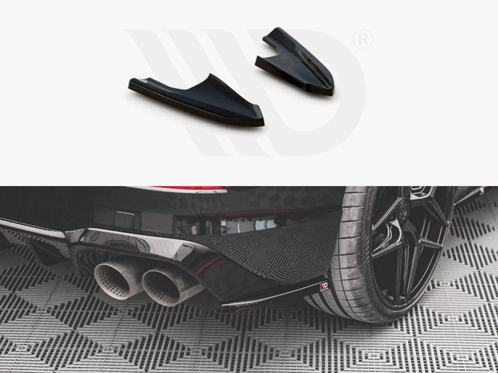 Rear Side Splitters V.3 Vw Golf R Mk8 (2020-) - Wayside Performance