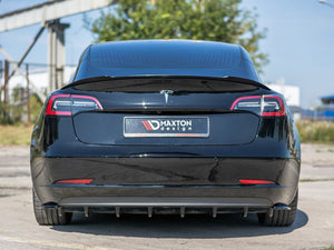 Rear Side Splitters Tesla Model 3 (2017-) - Wayside Performance