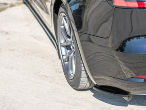 Rear Side Splitters Tesla Model 3 (2017-) - Wayside Performance