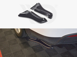 Rear Side Splitters V.1 Tesla Model X (2015-) - Wayside Performance