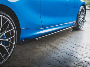 Maxton Design Racing Durability Side Skirts Diffusers (+flaps) Bmw 1 F21 M135i / M140i / M-pack (2011-2019) - Wayside Performance