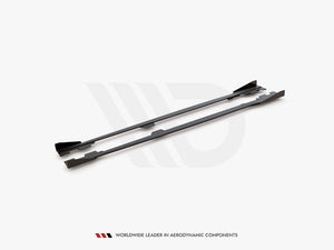 Maxton Design Racing Durability Side Skirts Diffusers (+flaps) Bmw 1 F21 M135i / M140i / M-pack (2011-2019) - Wayside Performance