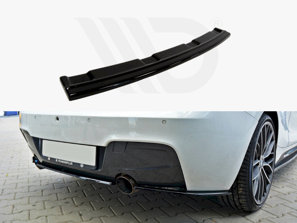 Maxton Design Central Rear Splitter Bmw 1 F20/f21 M-power (Without Vertical Bars) - Wayside Performance 