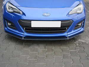Front Racing Splitter V.1 Subaru BRZ Facelift (2017-2020) - Wayside Performance