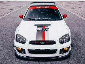 Front Racing Splitter Subaru Impreza WRX STI (Blobeye) - Wayside Performance