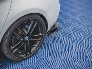 Maxton Design Racing Durability Rear Side Splitters V2 (+flaps) Bmw 1 F20 M140i (2017-2019) - Wayside Performance