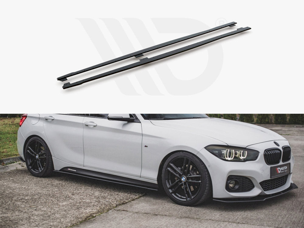 Maxton Design Racing Durability Side Skirts Diffusers V2 Bmw 1 F20 M135i / M140i / M-pack (2011-2019) - Wayside Performance 