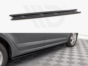 Side Skirts Diffusers Skoda Octavia MK3 Facelift (2016-2020) - Wayside Performance