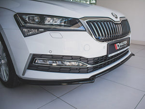 Front Splitter V.1 Skoda Superb MK3 FL (2019-) - Wayside Performance