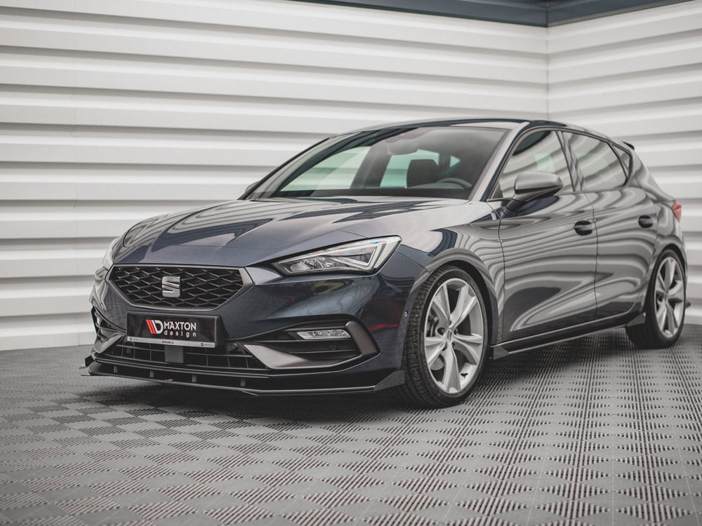 Street Pro Front Splitter (+flaps) Seat Leon Fr Mk4 (2020-) - Wayside Performance