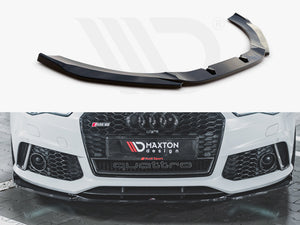 Maxton Design Front Splitter V3 Audi Rs6 C7 (2013-2017) - Wayside Performance